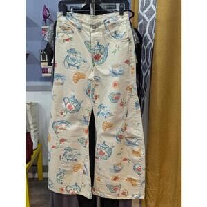 Free People We The Free Eden High Slouchy Flare Jeans (new)